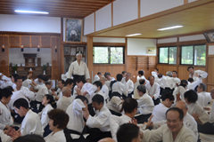 Doshu Special Seminar in 2018